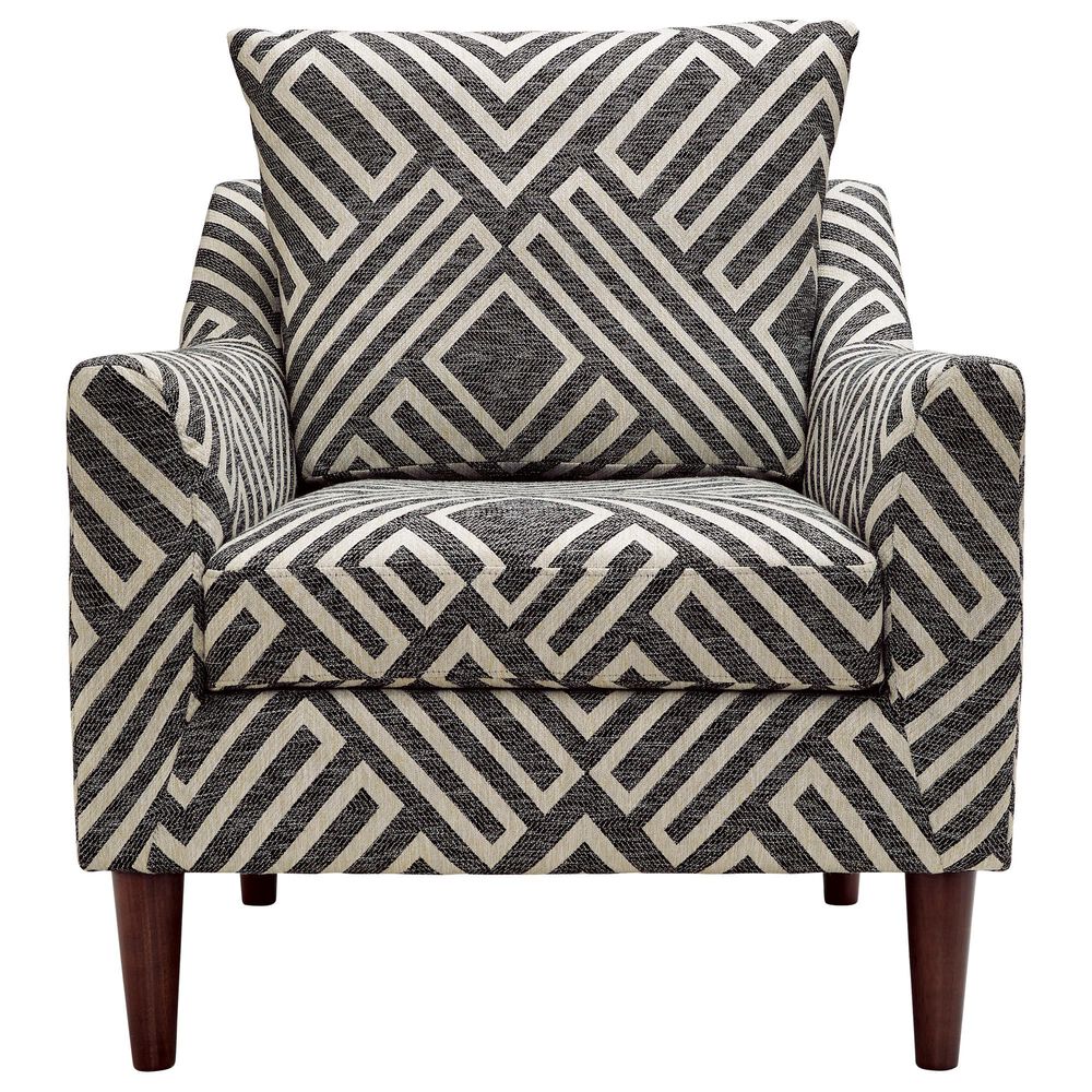 Ashley Morrilton Next-Gen Nuvella Accent Chair in Natural and Charcoal, , large