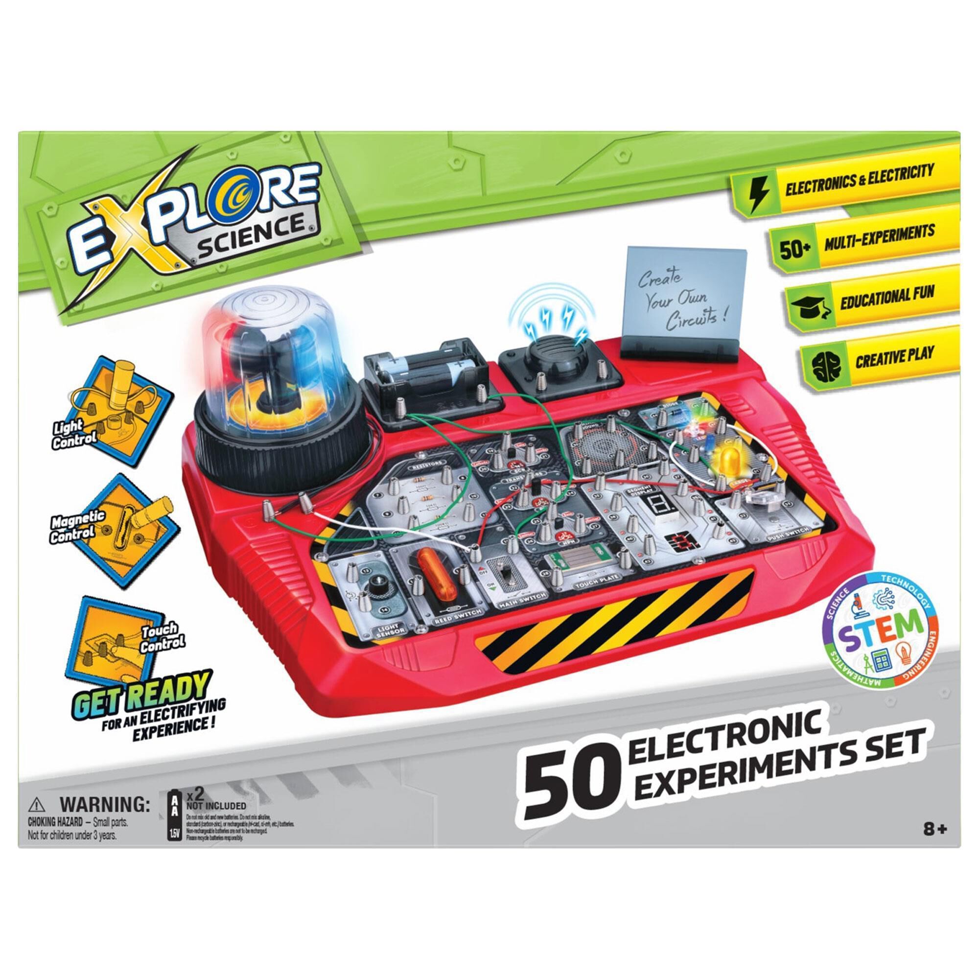 Explore One 50 Electronic Experiment Set STEM NFM