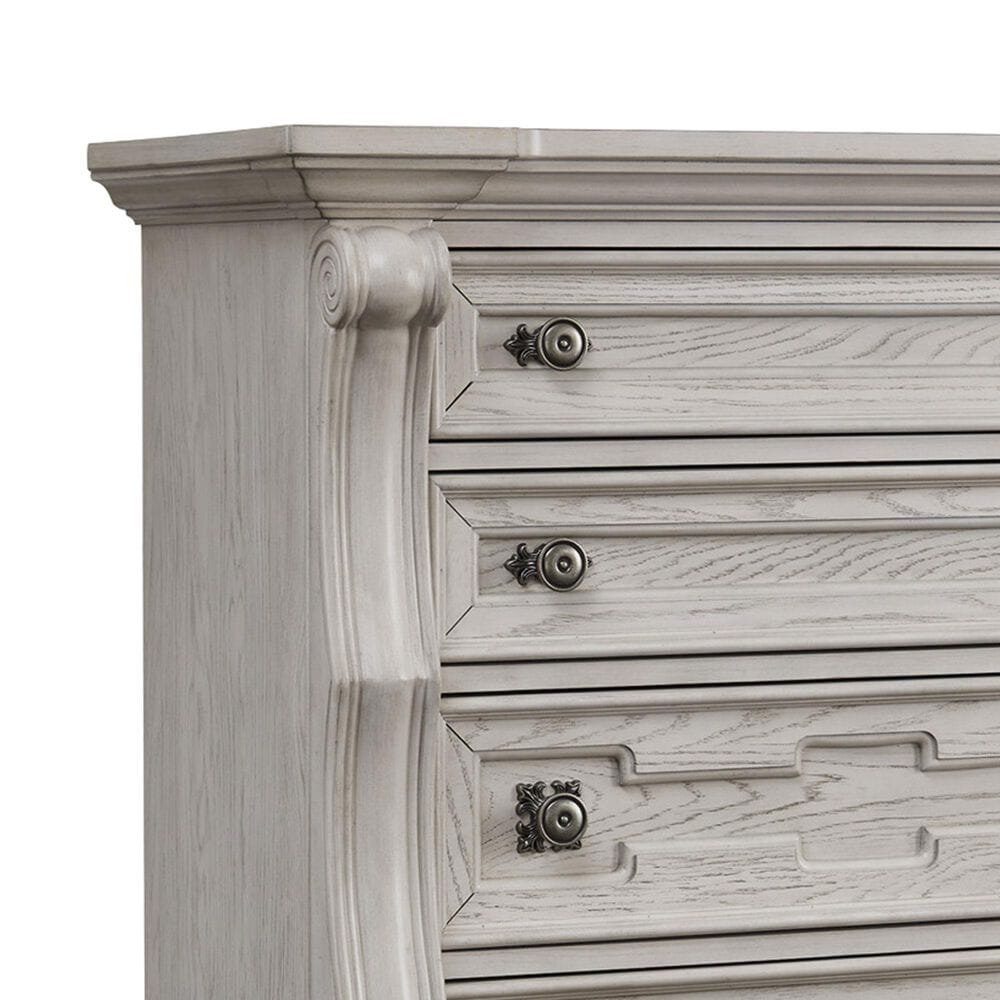 Ashley Bruchandi 5-Drawer Chest in Antiqued White, , large