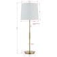 Southern Lighting Greenlee Buffet Lamp in Gold, , large