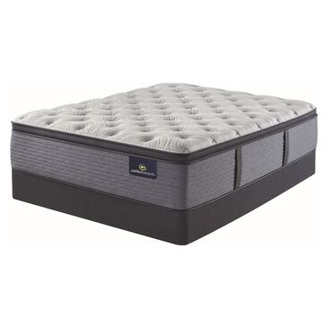 Serta Perfect Sleeper Comfort Cove Firm Pillow Top Twin XL Mattress with Low Profile Box Spring, , large