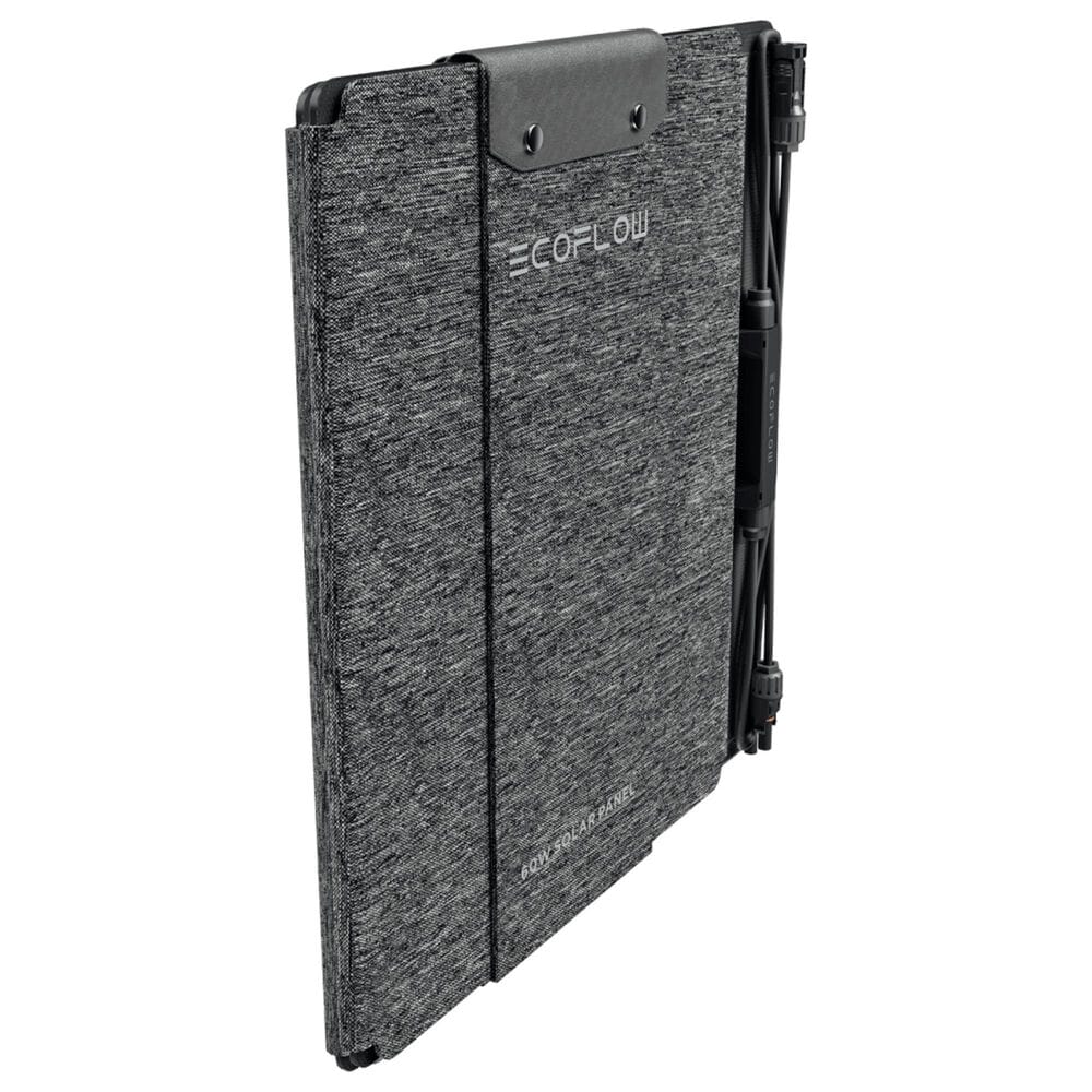 EcoFlow 60W Portable Solar Panel in Black, , large