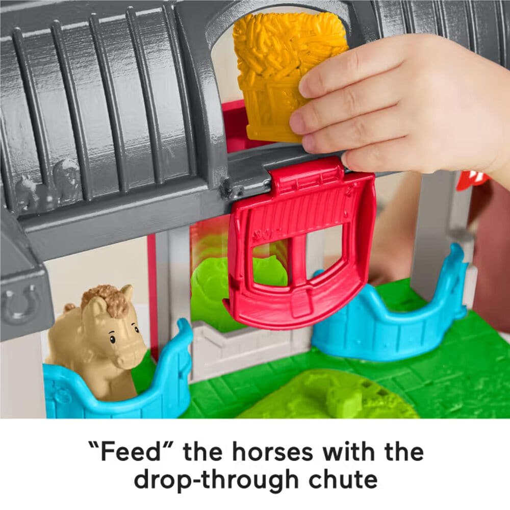 Fisher Price Little People Stable Playset, , large