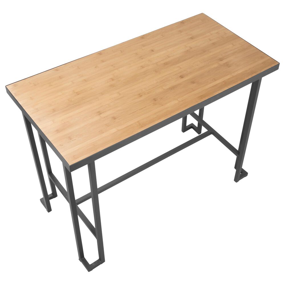 Lumisource Roman Counter Table in Brown/Grey, , large
