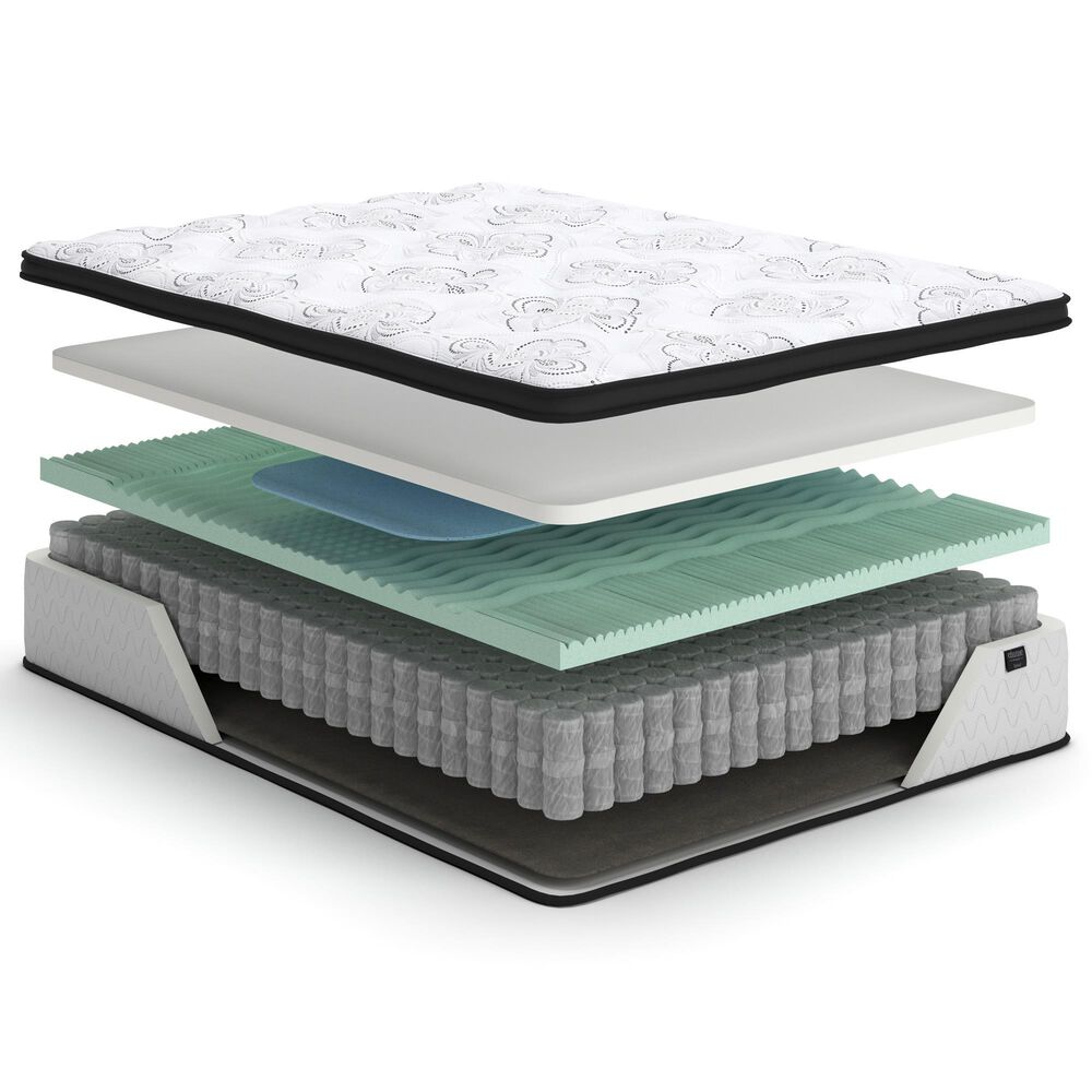 Ashley Chime 12&quot; Hybrid Extra Plush Tight Top California King Mattress, , large