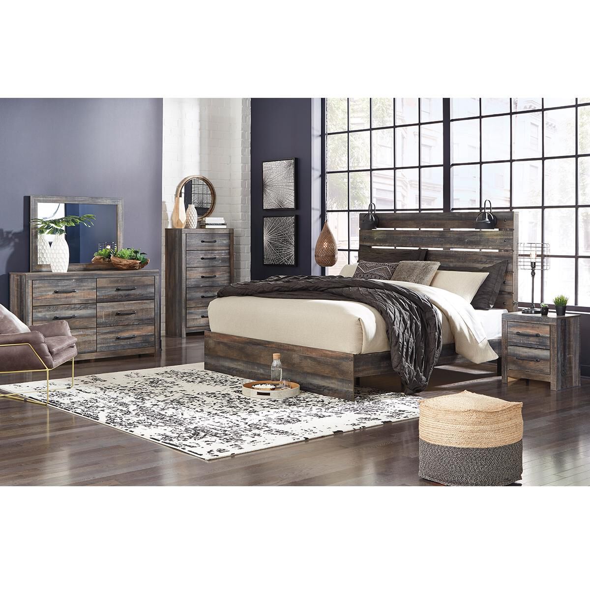 Ashley drystan shop king bed