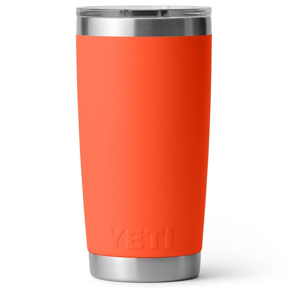 YETI Rambler 20 Oz Tumbler with MagSlider Lid in Papaya, , large
