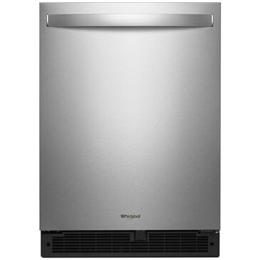 Whirlpool 24" Wide 5.1 Cu. Ft. Undercounter Refrigerator in Fingerprint Resistant Stainless Steel, , large