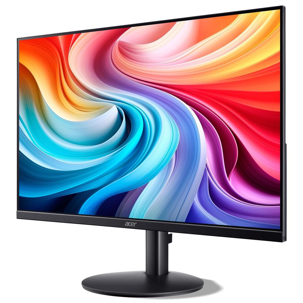 Acer 27" Widescreen FHD LCD Monitor in Black, , large
