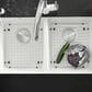 Blanco Precis Bottom Grid for 50/50 Sink in Stainless Steel, , large