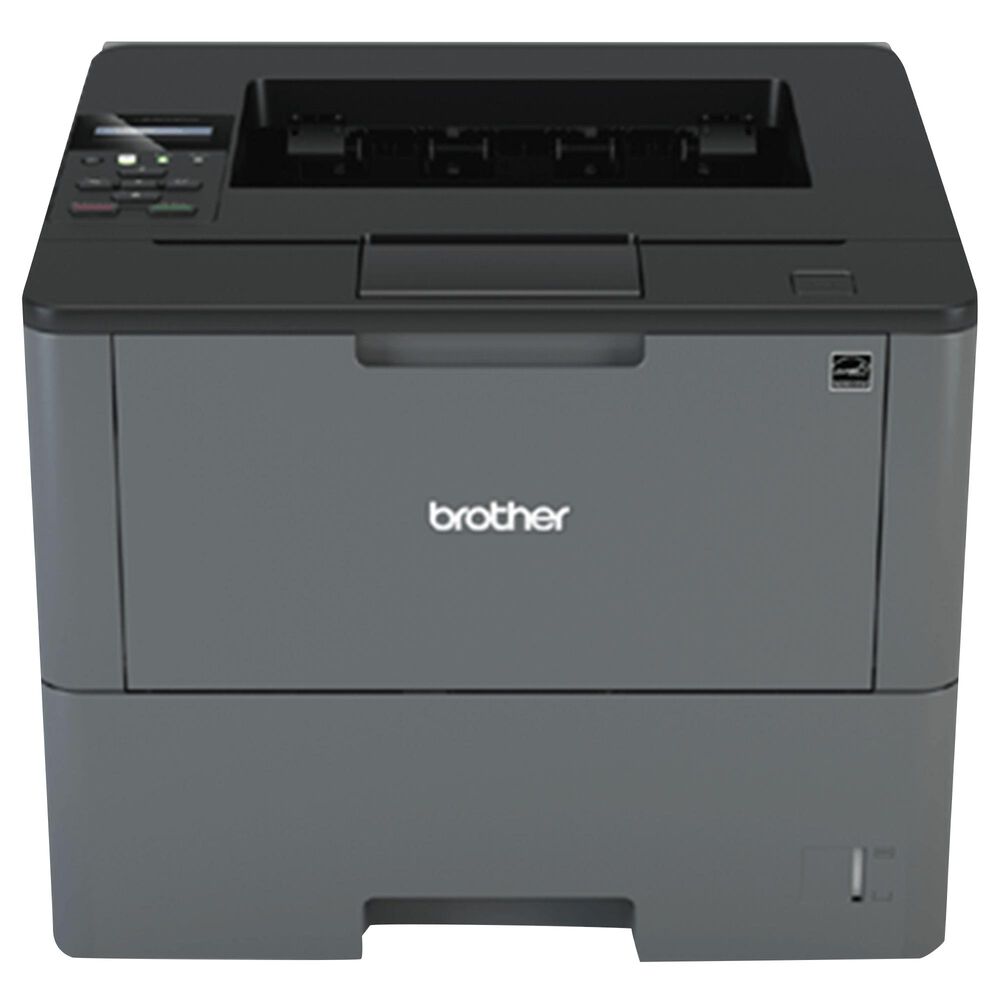 Brother Business Laser Printer with Wireless Networking, Duplex Printing in Black and Gray, , large