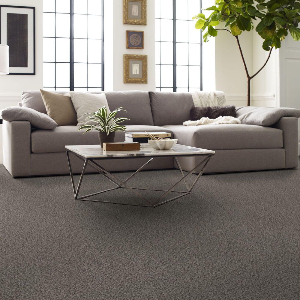 Shaw Basic Mix Carpet in Metro Gray, , large