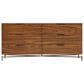 Bernhardt Loft Brasea 6 Drawer Dresser and Mirror in Lume, , large