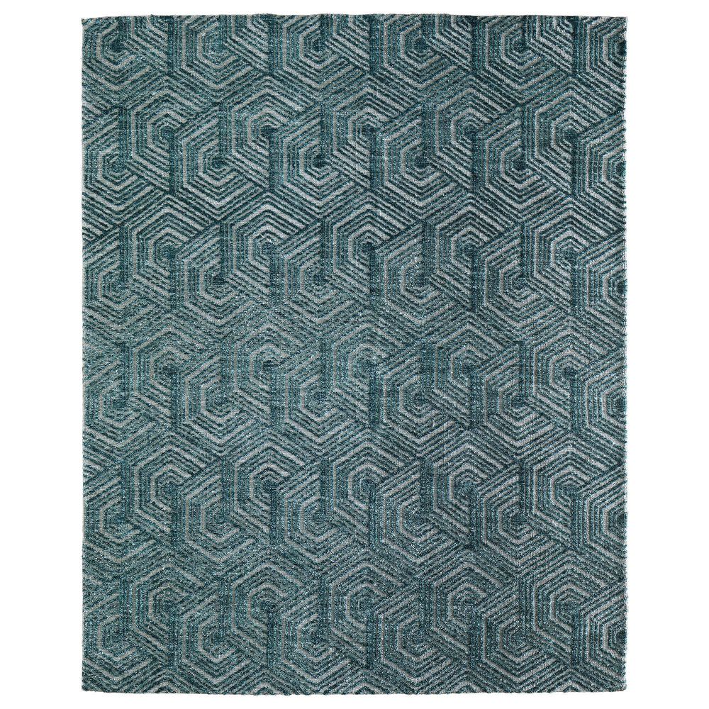 Feizy Colton Aqua 3"6" x 5"6" Area Rug, , large