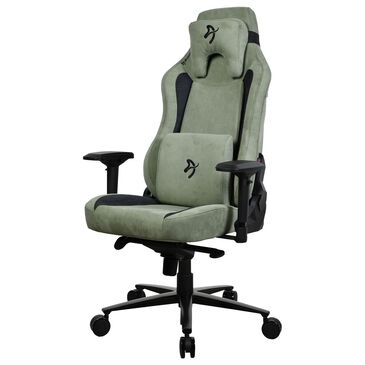 Arozzi Vernazza Supersoft Fabric Gaming Chair in Forest Green, , large