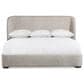 Bernhardt Geneve King Upholstered Wingback Bed with Dresser, Chest, and Two Nightstands in Robor, , large