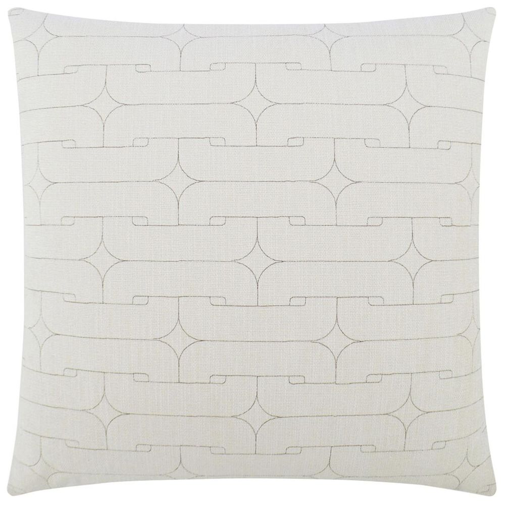 D.V.Kap Inc 24" Feather Down Decorative Throw Pillow in Unchained-Ivory, , large