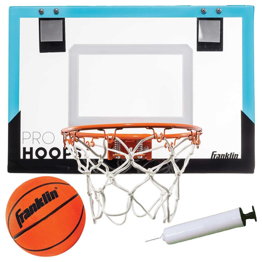 Franklin Sports Pro Hoops Over-The-Door Basketball Set in Blue, , large