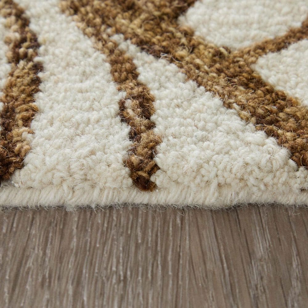 Feizy Wallace WAL8A44F Brown 8&#39; x 10&#39; Area Rug, , large