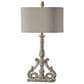 Southern Lighting Florence Table Lamp in Distressed Gray, , large