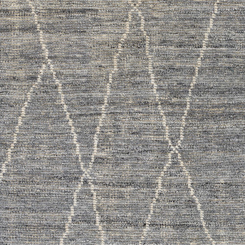Surya Nalan 2&#39; x 3&#39; Charcoal, Black and Cream Area Rug, , large