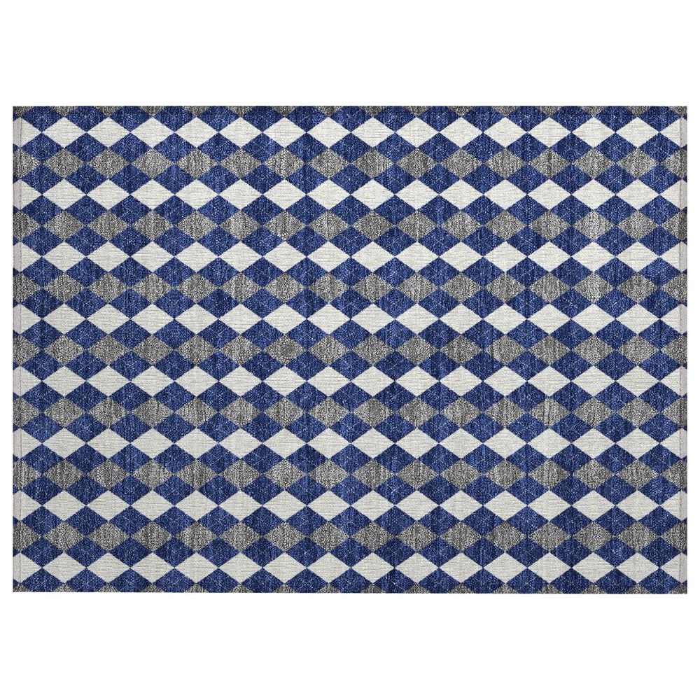 Dalyn Rug Company Wonderland WN20 1"8" x 2"6" Navy Indoor/Outdoor Area Rug, , large