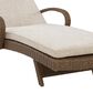 Ashley Laguna Heights Patio Chaise Lounge with Cushion in Beige, , large