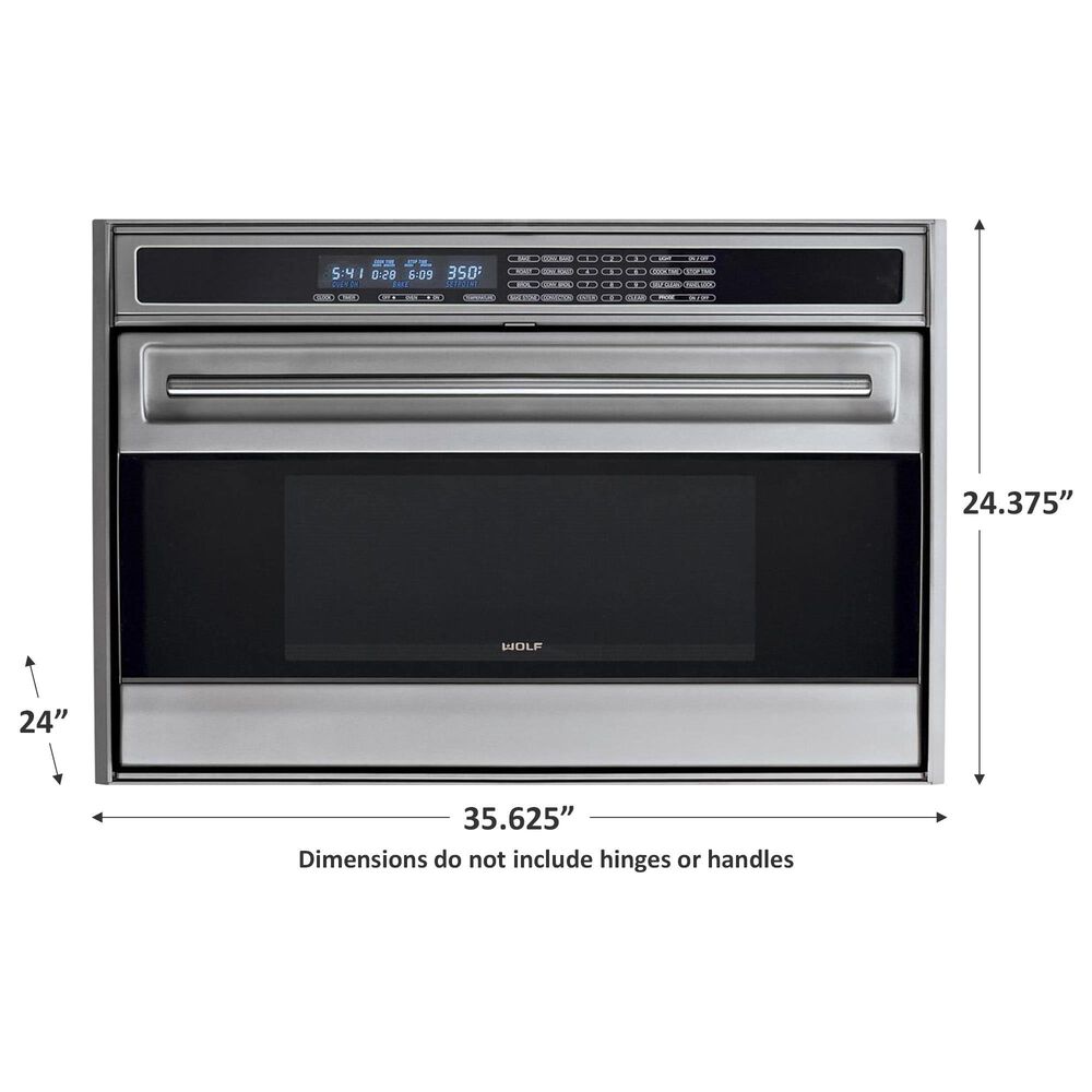 Wolf 36 Inch Single Electric Wall Oven L Series Nebraska Furniture Mart