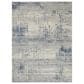 Nourison Rustic Textures Ivory, Deep Blue and Grey 7"10" x 10"6" Area Rug, , large