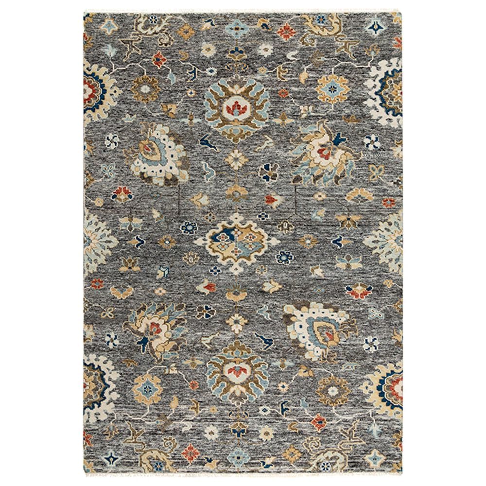 RIZZY Belmont 2" x 3" Gray and Multicolor Area Rug, , large