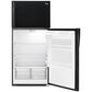 Whirlpool 28" Wide 14 Cu. Ft. Top Freezer Refrigerator in Black, , large