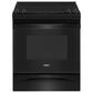 Whirlpool 4.8 Cu. Ft. Tall Range with Self Clean Oven Cycle in Black, , large