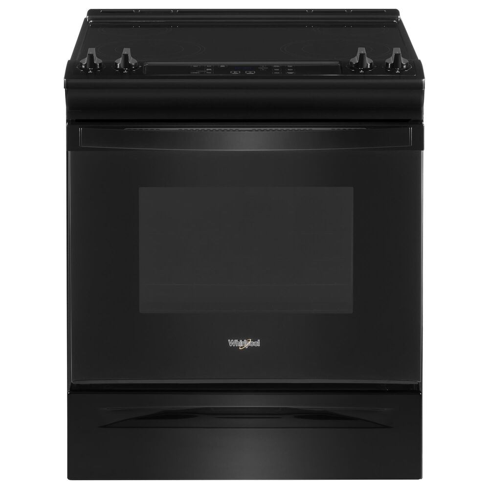 Whirlpool 4.8 Cu. Ft. Tall Range with Self Clean Oven Cycle in Black, , large