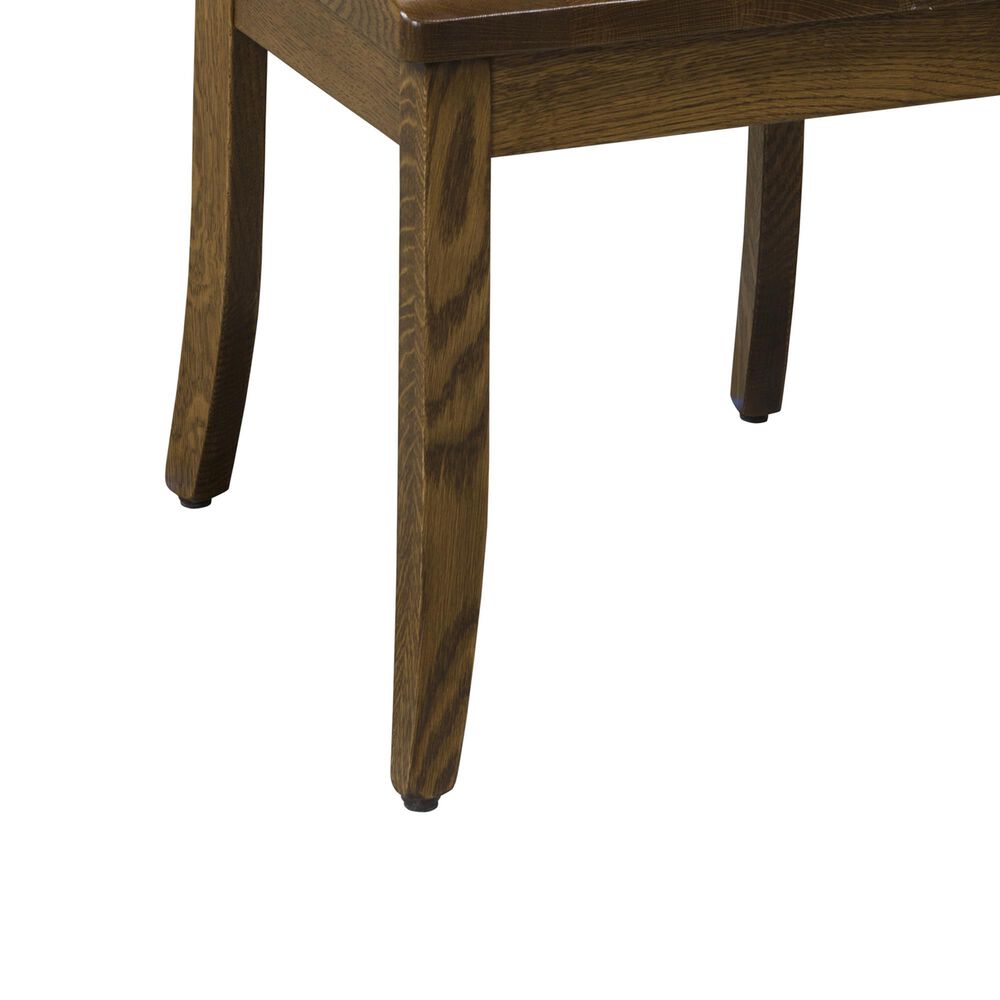 Trailway Llc Fort Knox Side Chair in Rustic Quartersawn White Oak, , large