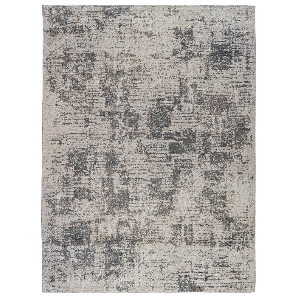 Amer Rugs Yasmin 5"3" x 7"3" Beige and Gray Area Rug, , large