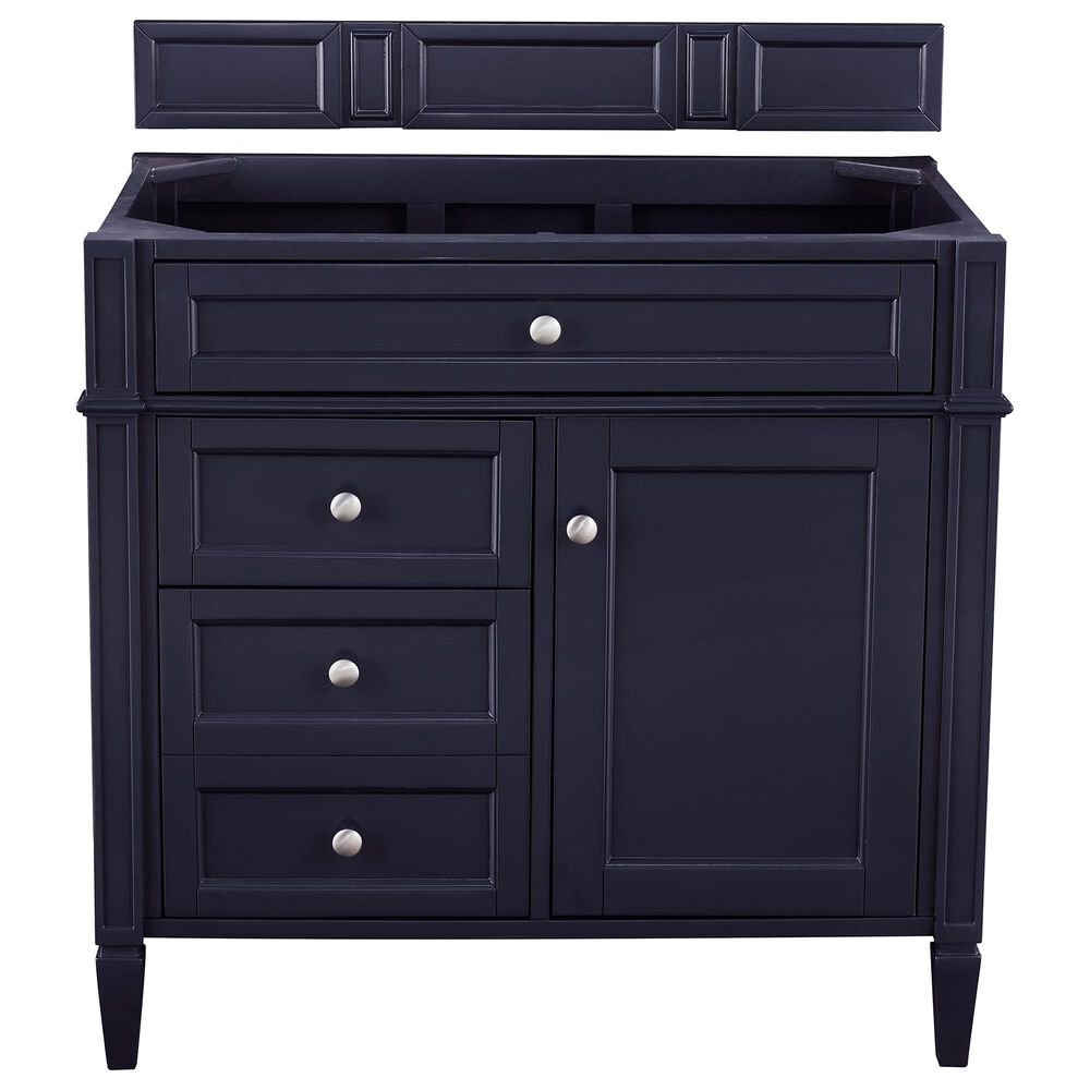 James Martin Brittany 36" Single Vanity Cabinet in Victory Blue, , large