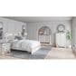 Ashley Altyra Queen Upholstered Bookcase Bed with Storage  in White, , large