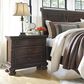 Millenium Porter 2 Drawer Nightstand in Burnished Brown, , large
