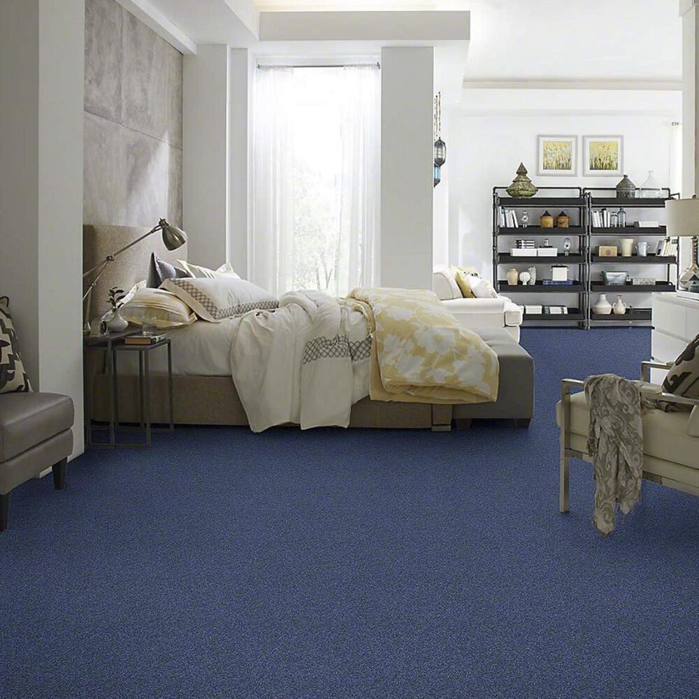 Shaw Barracan Classic IV Carpet in True Blue, , large