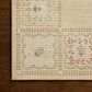 Rifle Paper Co. x Loloi Orchard Natural and Multicolor 2"3" x 3"9" Area Rug, , large