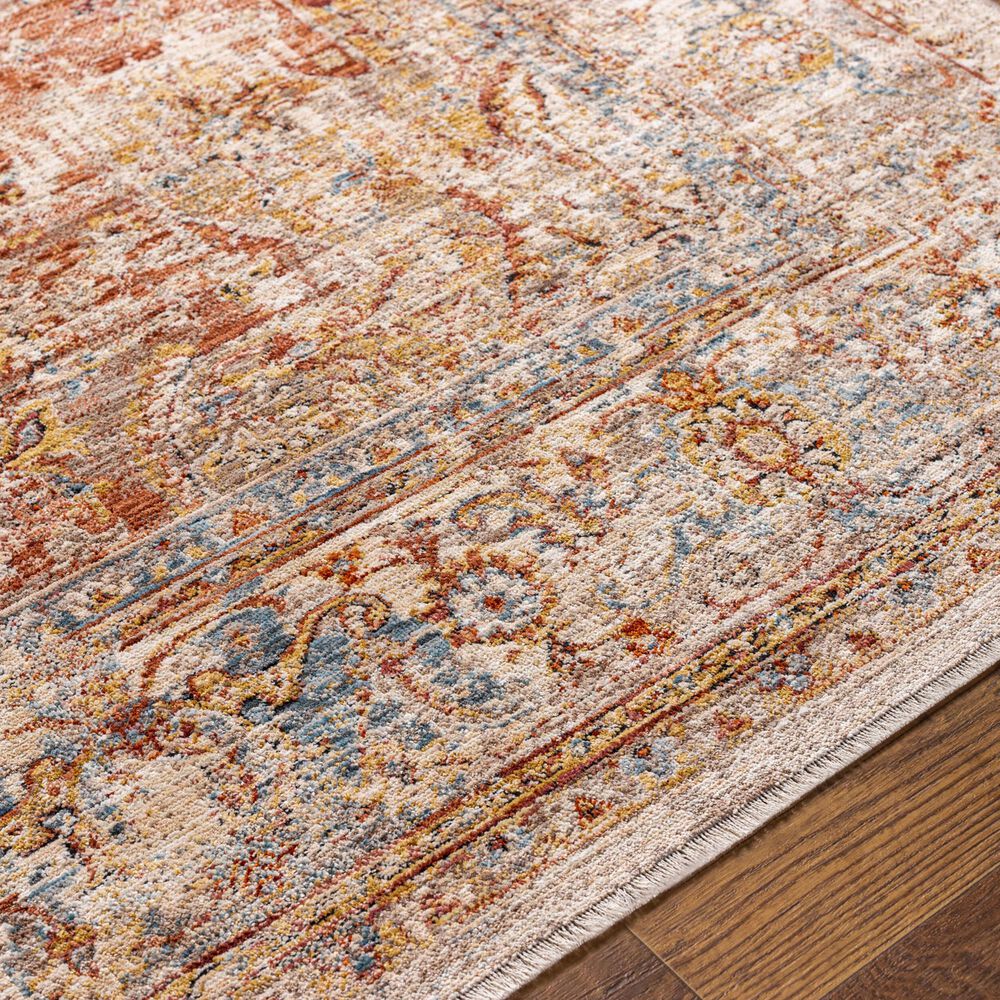 Surya Aspendos 10&#39; x 13&#39;11&quot; Black, Cream, Denim, Ice Blue, Light Beige, Light Gray, Mustard and Rust Area Rug, , large