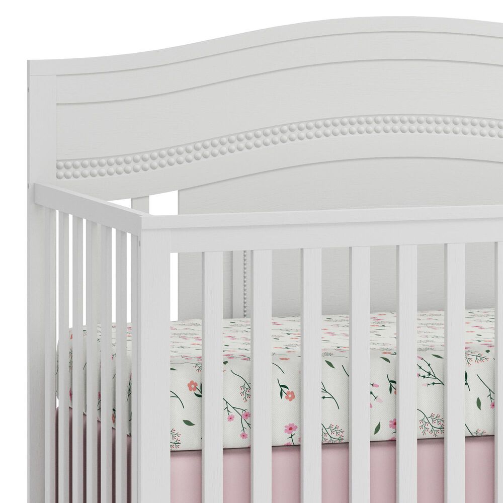 Oxford Baby Briella 4-In-1 Convertible Crib in White, , large