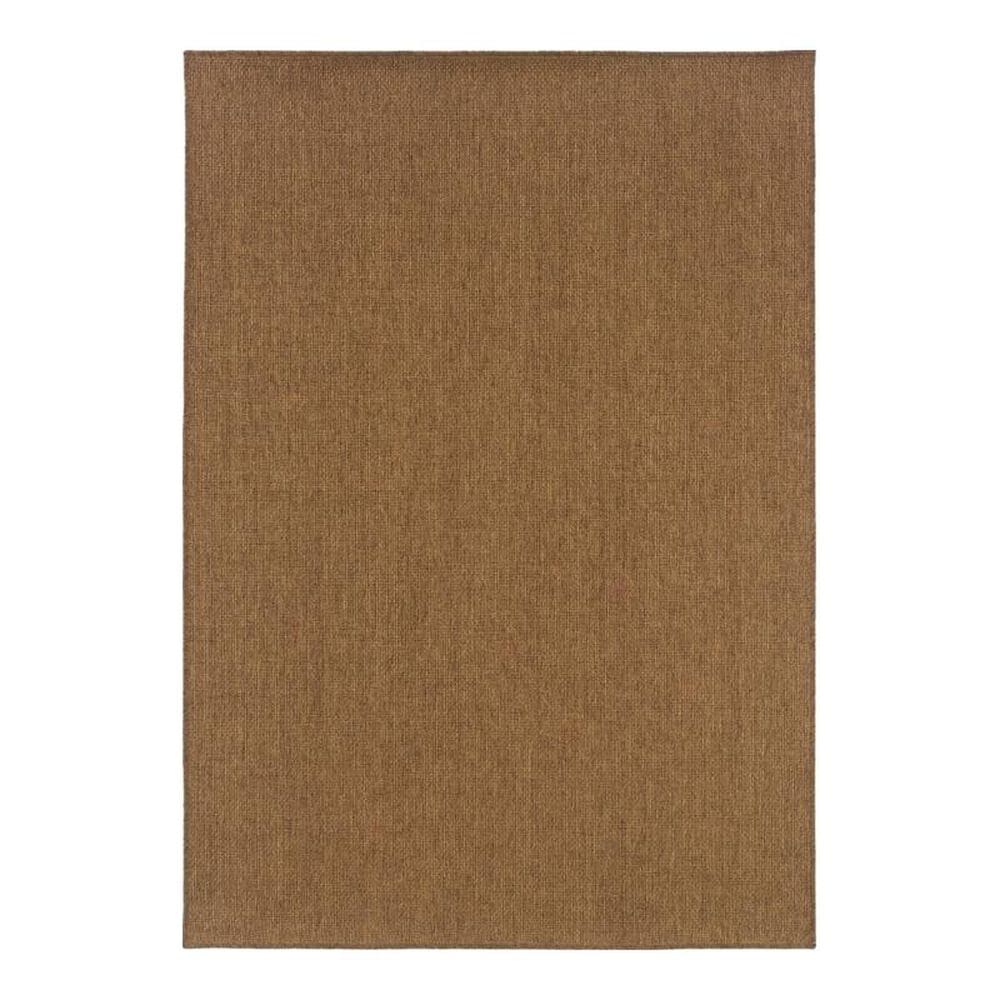 Oriental Weavers Karavia 2061N 6"7" x 9"6" Brown Outdoor Area Rug, , large