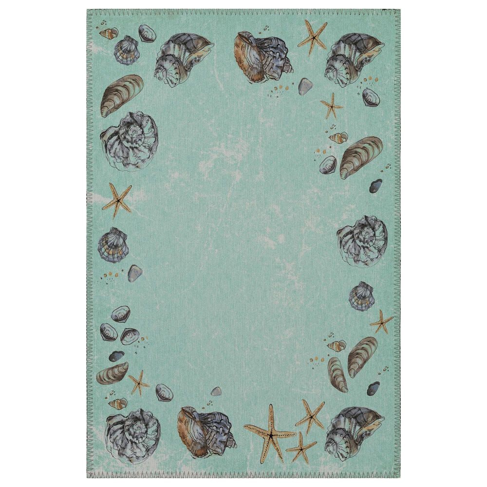 Dalyn Rug Company Seabreeze 2"6" x 3"10" Lagoon Area Rug, , large
