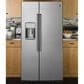 Cafe 21.9 Cu. Ft. Counter Depth Side by Side Refrigerator in Stainless Steel, , large