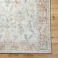 Surya Avellino 10" x 14" Light Beige, Rose, Tan, Gray, Deep Teal, Pale Blue and Light Olive Area Rug, , large