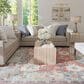Feizy Karina 3"6" x 5"6" Rust and Gray Area Rug, , large