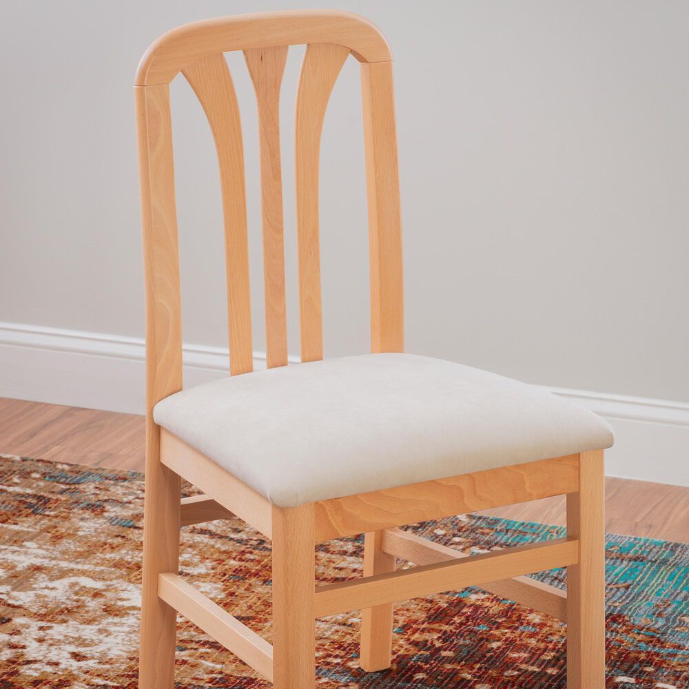 Linon Home Decor Pamela Side Chair in Natural (Set of 2), , large