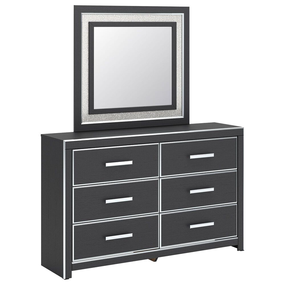 Ashley Zuraleus 4-Piece King Upholstered Platform Bedroom Set in Matte Black, , large
