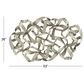 Maple and Jade 32" x 53" Abstract Wall Decor in Dark Grey, , large